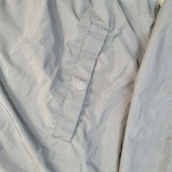 H&M Men's Lightweight Black Bomber Jacket Zip Up Windbreaker Size M - Picture 4 of 8